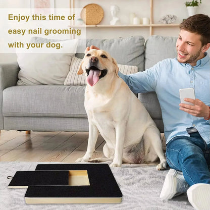 Treat-Reward Dog Nail Scratch Board