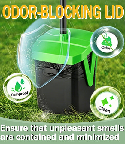 Swivel Dog Pooper Scooper Set with 100 Waste Bags