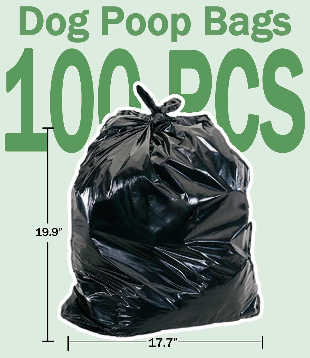 Swivel Dog Pooper Scooper Set with 100 Waste Bags