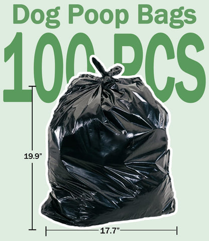Swivel Dog Pooper Scooper Set with 100 Waste Bags